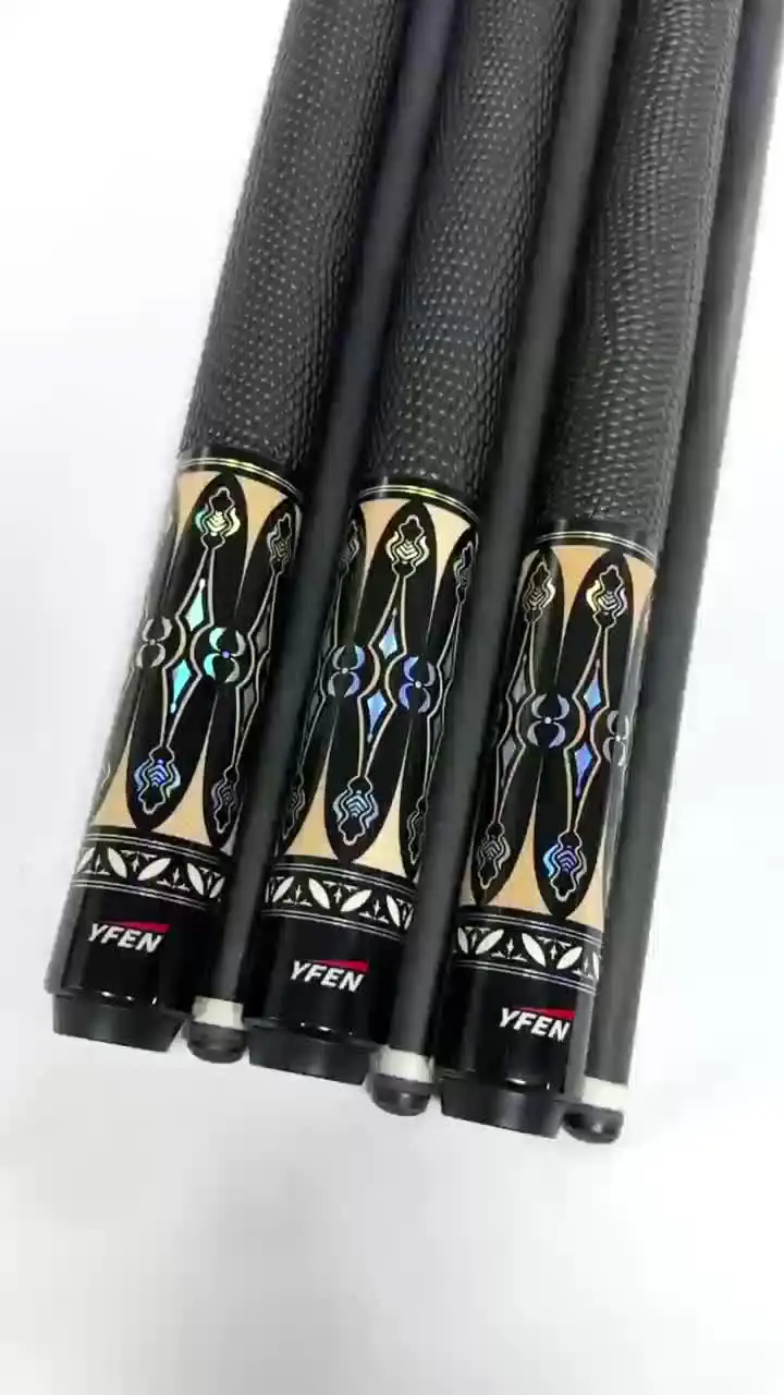 2025 Yfen Pool Cue - Full Carbon Fiber Shaft & Extensions