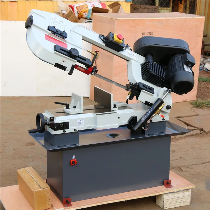 Small Metal Cutting Saw Machine Bs712n Metal Band Sawing Machine Buy