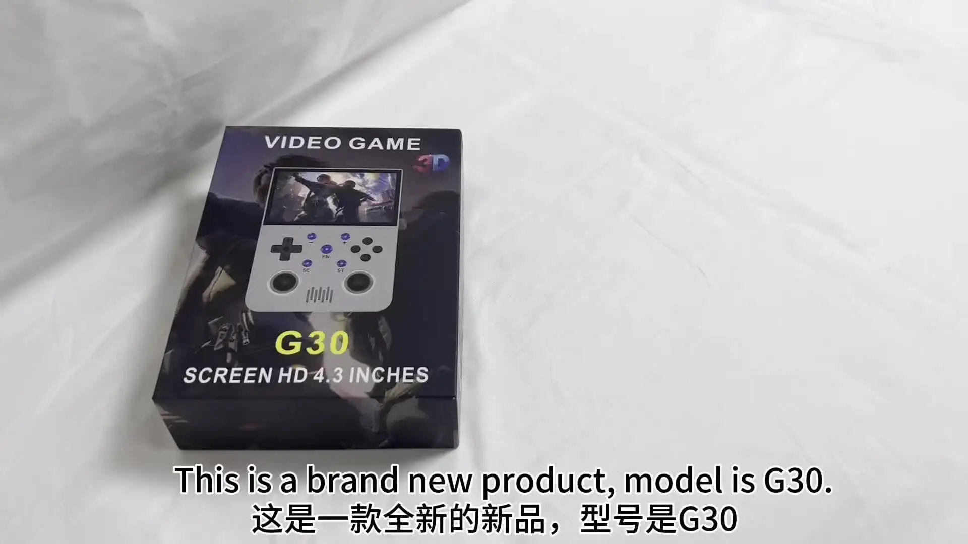 G30 R36 Max Handheld Game Console 4.3Inch Screen 64G Retro Classic