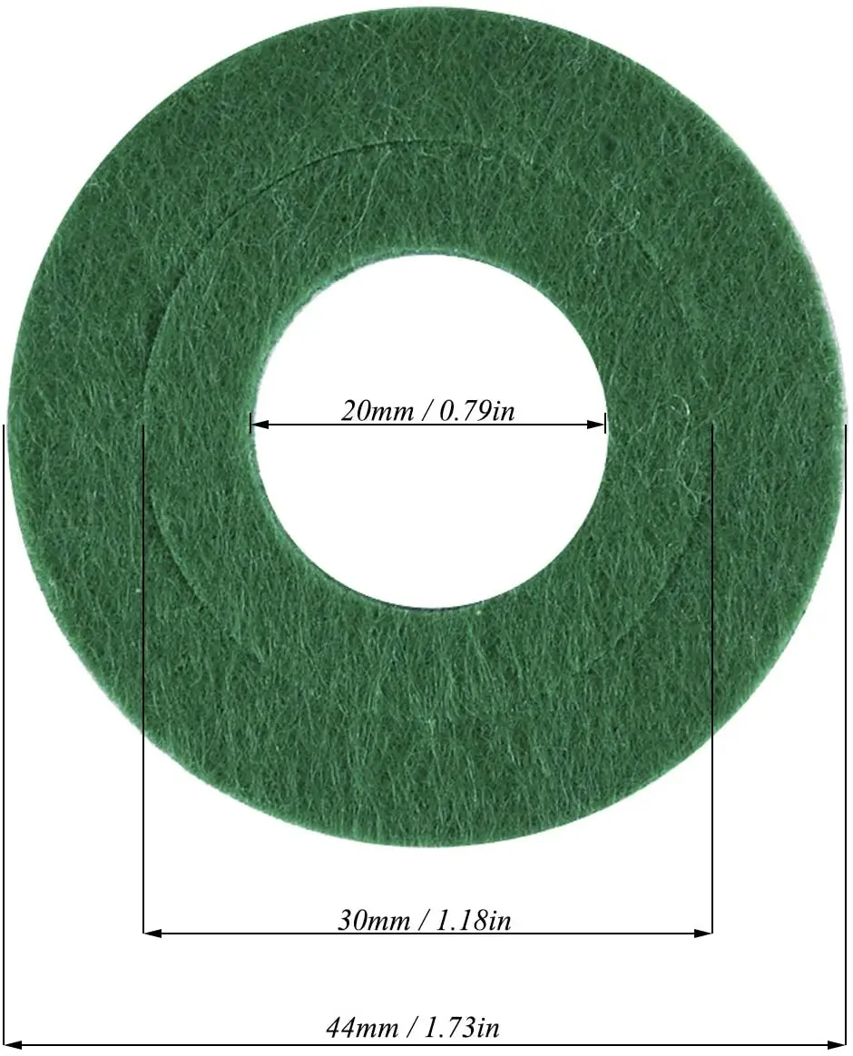 24 Pcs Felt Battery Terminal Anti Corrosion Washers Fiber Battery