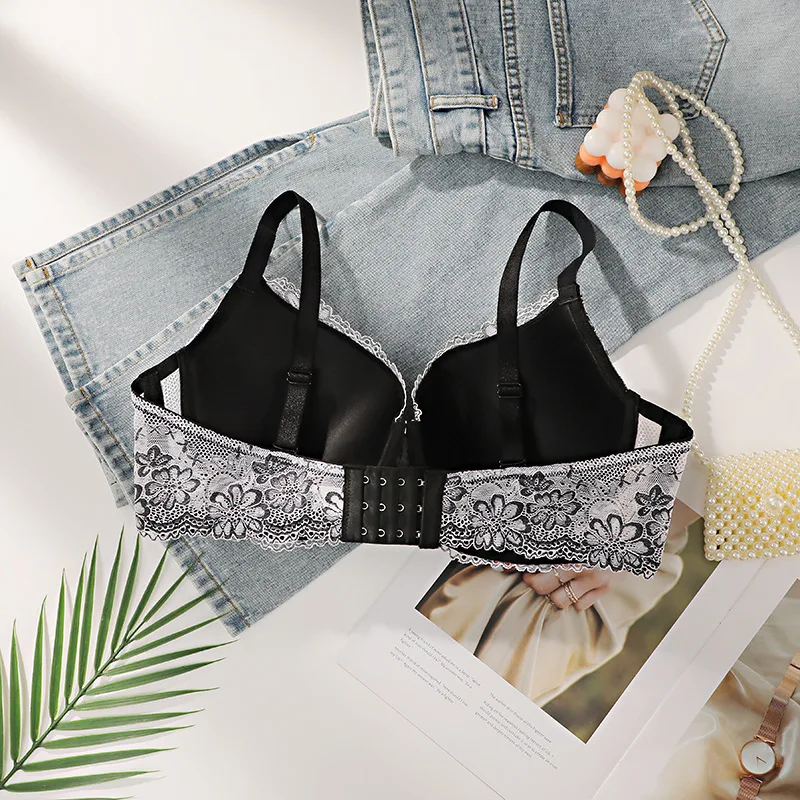 Wholesale New Arrival High Quality Women's Underwear  Thin Mesh Sexy Lace Bras Ladies Underwear Manufacture OEM Supplier
