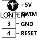SWIM header pinout