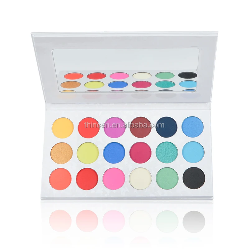 Make Your Own Brand Cosmetics Oem Colorful Private Label Eyeshadow Palette