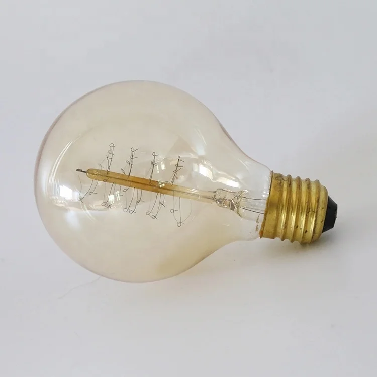 Factory directly supply Light Bulb 25W/40W/60W Vintage Pendant Lights E27 Edison Incandescent Bulbs G80