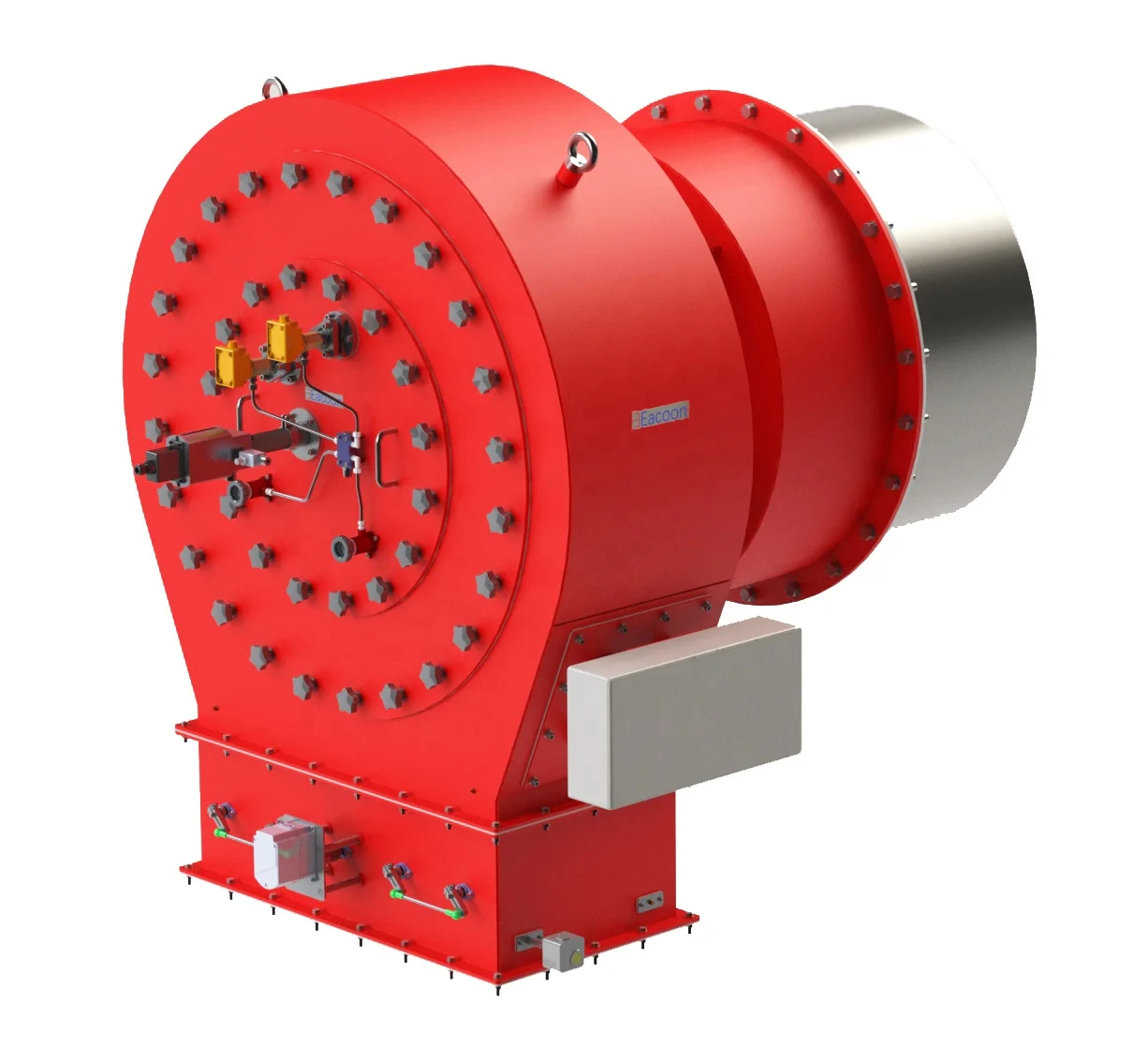 Industrial Gas Burner Large Output Split Gas Burner For Hot Water