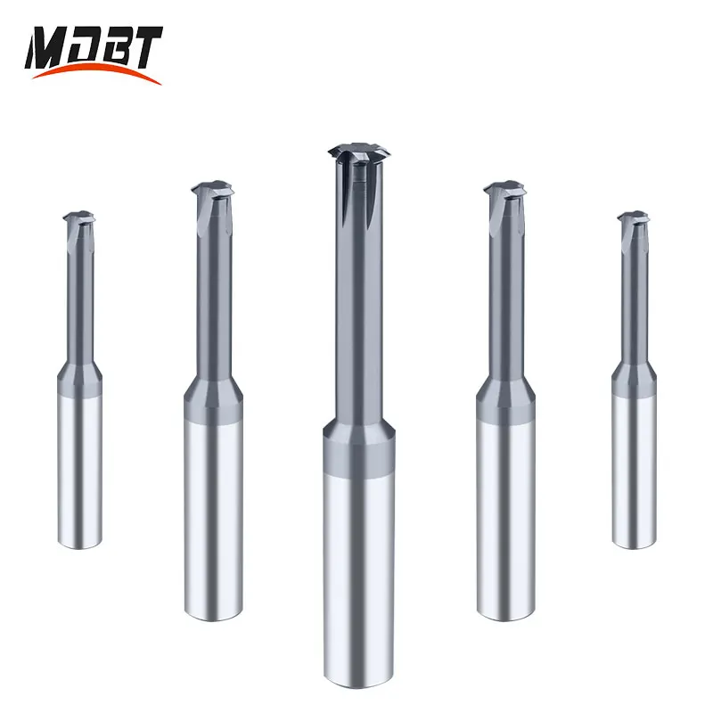 1 Tooth Thread Milling Cutter Tungsten Carbide Steel Cnc Machine 60