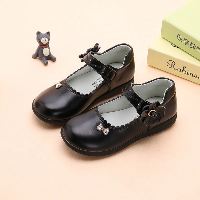 Beautiful Princess Children Dress Shoes Baby Kids Child School Shoes