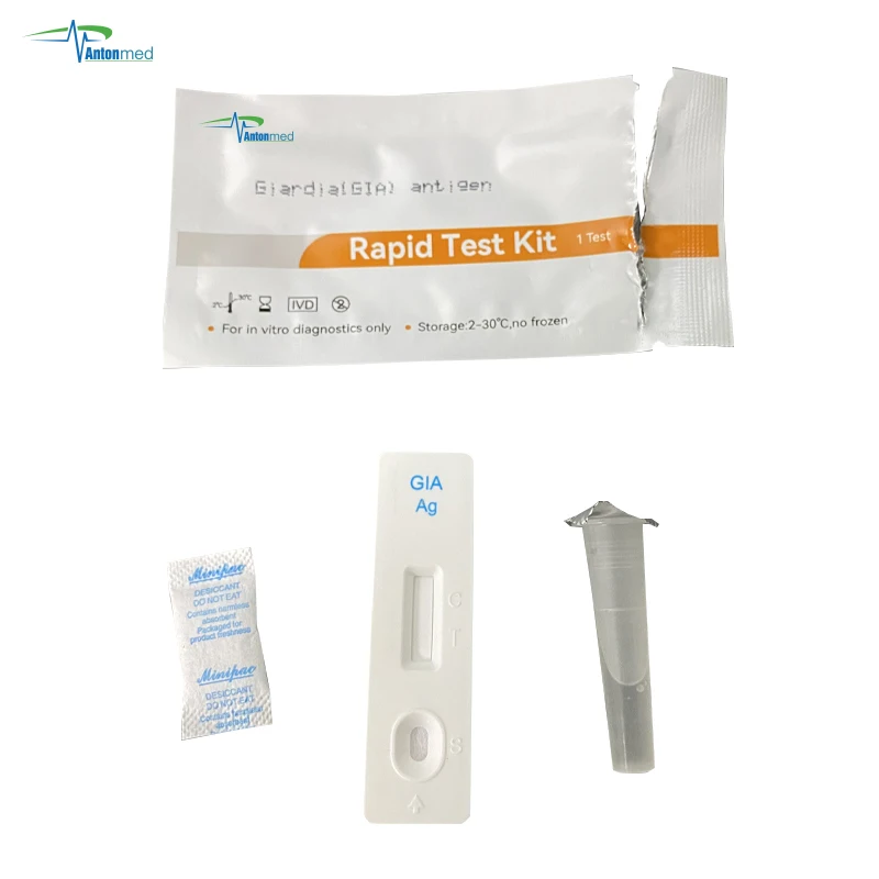 Giardia (gia) Antigen Rapid Test Kit For The Qualitative Detection Of Giardia Antigen In Canine