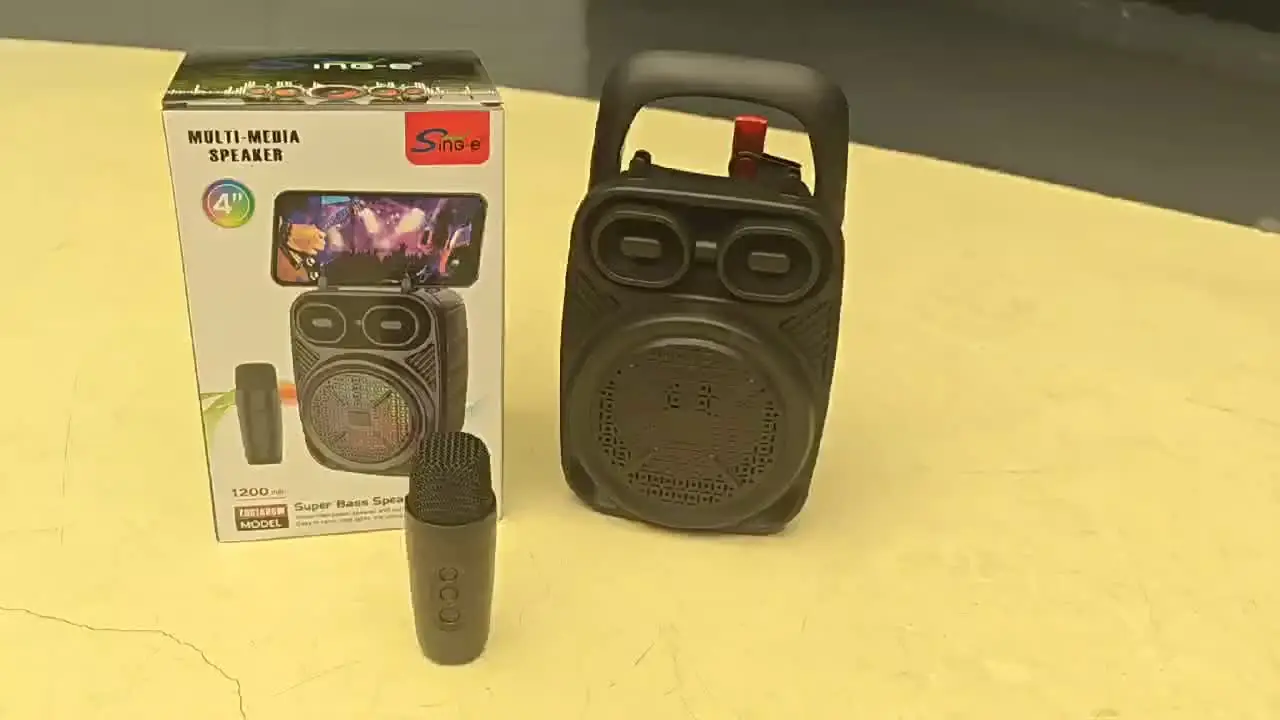 ZQS1496 Mini Bluetooth Speaker - Rechargeable Wireless FM Radio