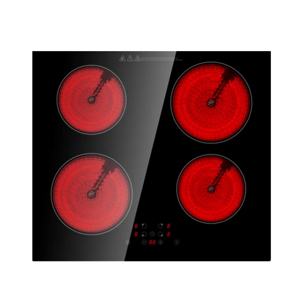 30"electric Cooktop Radiant Hob 4 Burner 30 Inch Electric Ceramic Stove