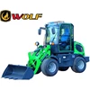 Whole sale factory supplier 0.8 ton wolf zl08b front mini wheel loader small structure
