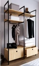 Open Wardrobe Storage Unit