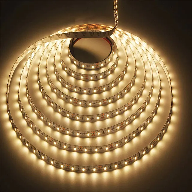 Low Price Smd  DC12/24V 5M/Roll W/R/G/B/Y SMD 3528-60  Led Flexible Strip