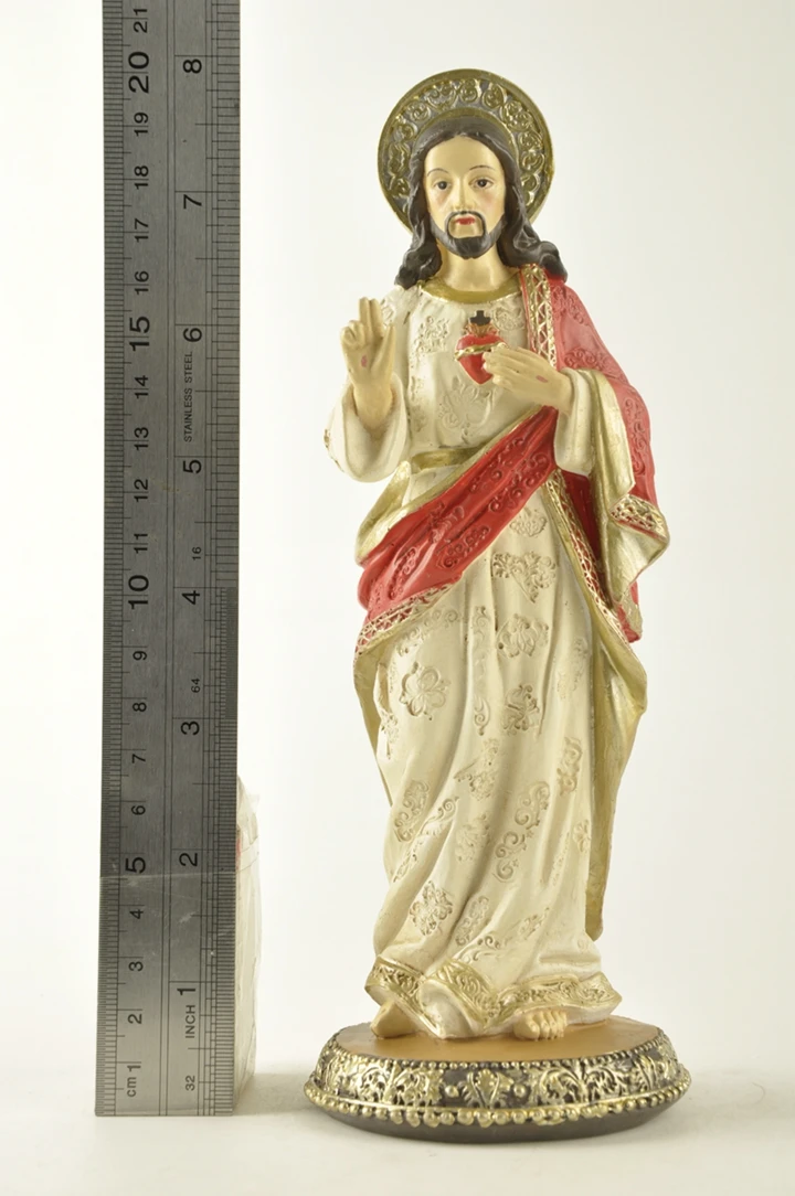 New Arrival Figurines Catholic Religious Items Sacred Heart of Jesus Sculpture