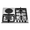 Factory price portable table top tempered glass gas stove 4 burners gas stove