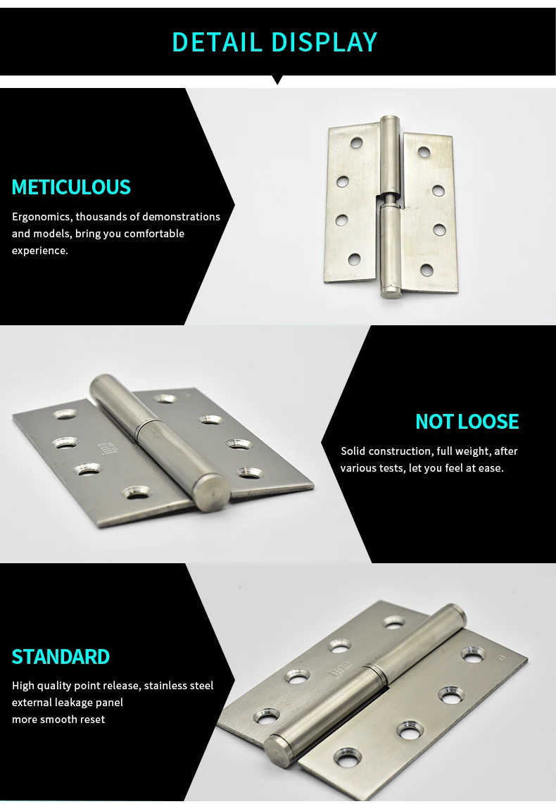 Sh016l Metal Heavy Duty Detachable Liftoff Hinge With Washer For