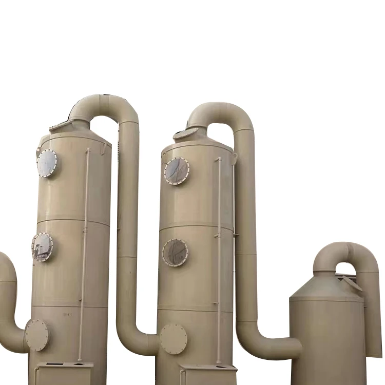 High Efficiency Wet Scrubber Dust Removal Spray Tower For Chemical