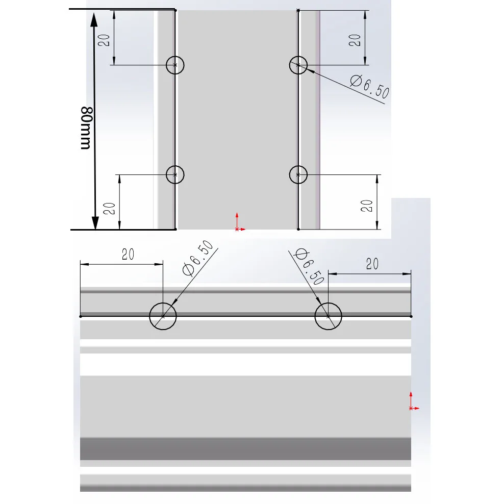 product 28mm series side mount base third generation linear aluminum alloy lean pipe connector accessories hexagon head male connection-15