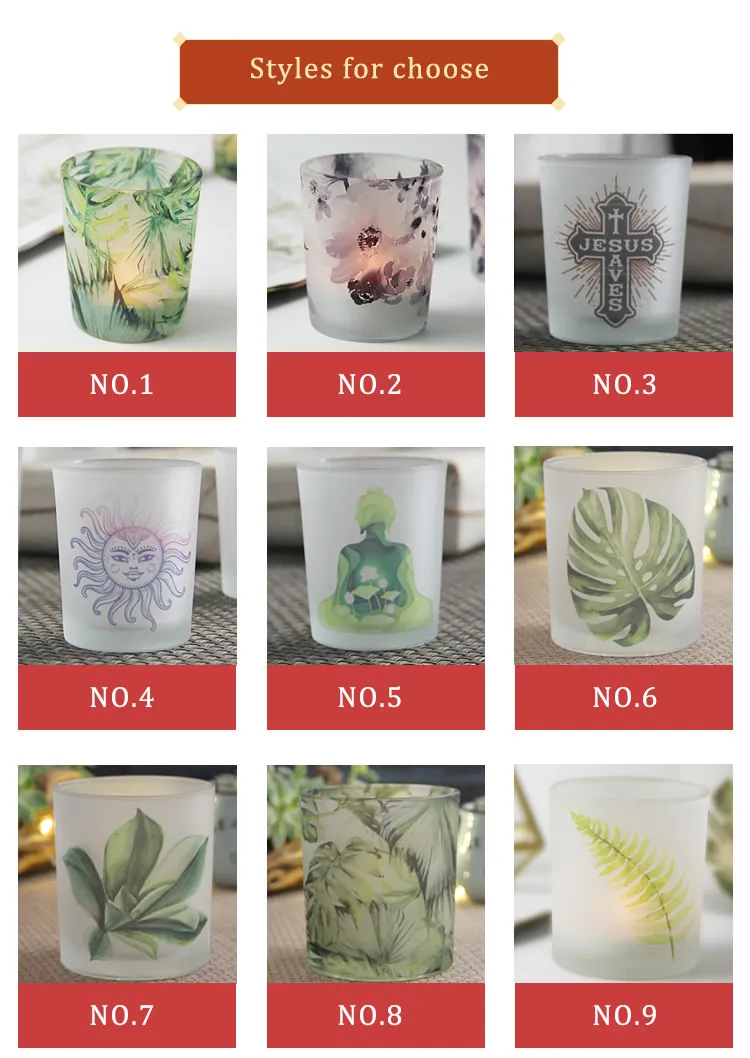 Hot Selling Glass Candle Cup Exquisite Glass Jar Candle Container Buy