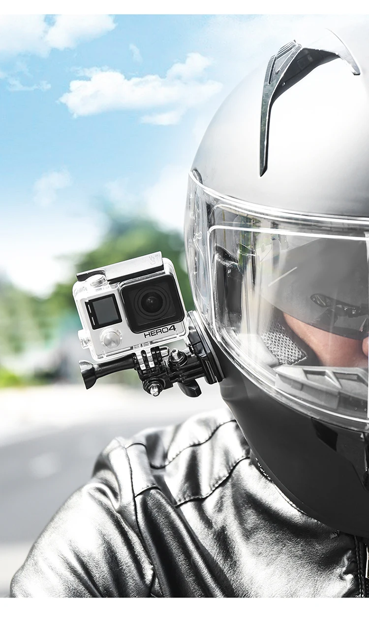 MOTOWOLF Helmet Bracket Driving Recorder Rotation Portable Helmet Camera Mount  Helmet Holder
