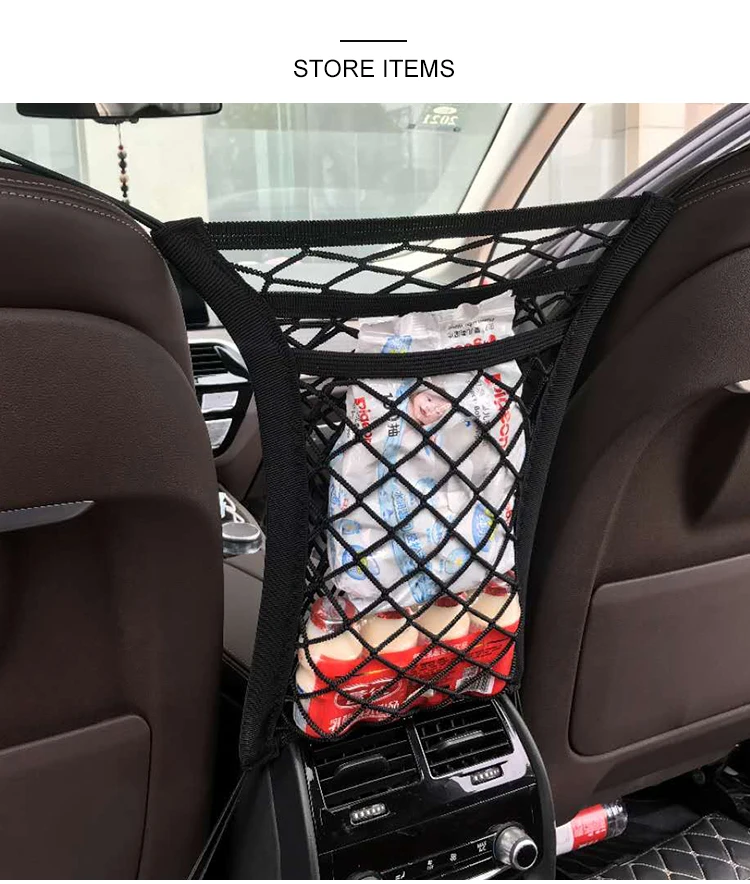 3layers Car Net Organizers Between Front Seats Buy Car Organizers