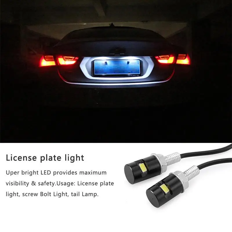 led number plate lights motorcycle