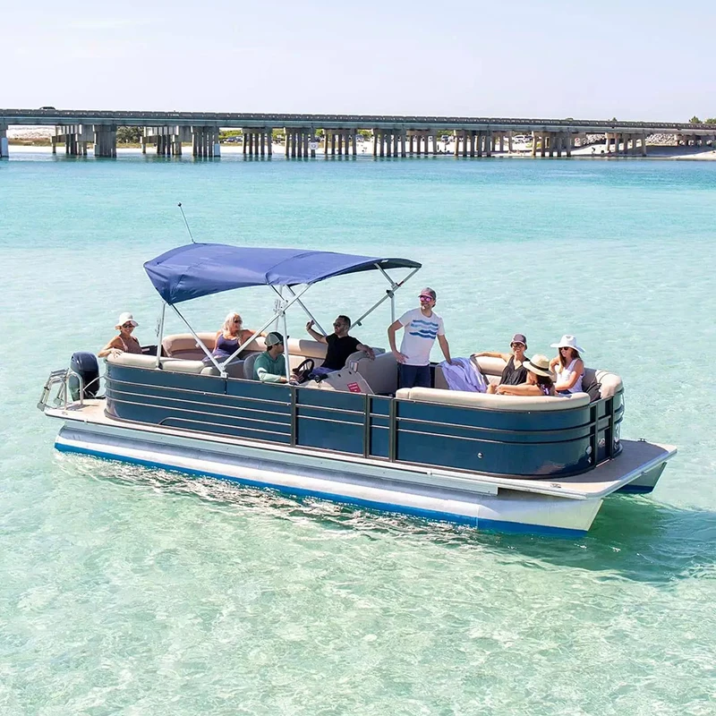2022 Catamaran Boat 22ft - Durable & Fun for Water Sports