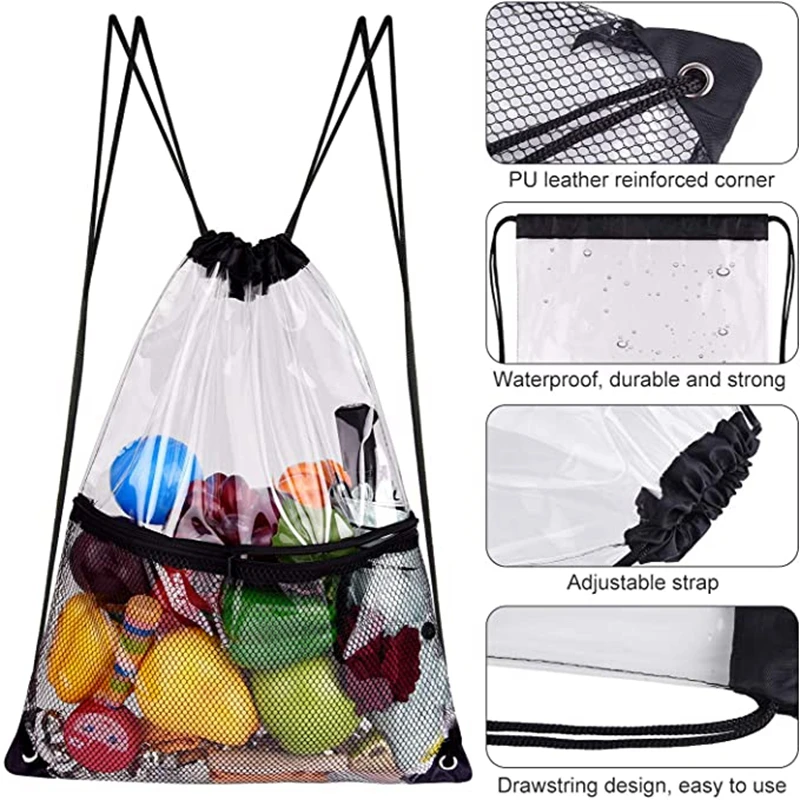 vinyl transparent bag