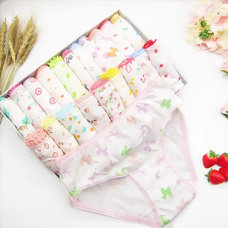 
girl children cotton underwear panty brief 
