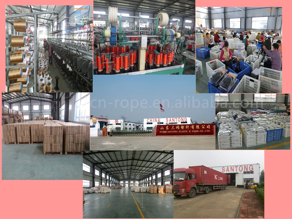 High quality customized package all kinds of size double braided nylon/polyester anchor line