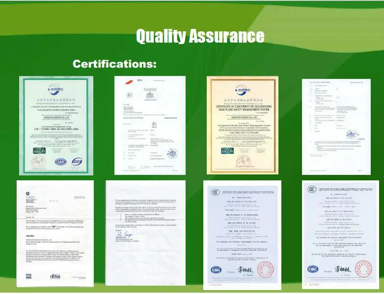 Certificates