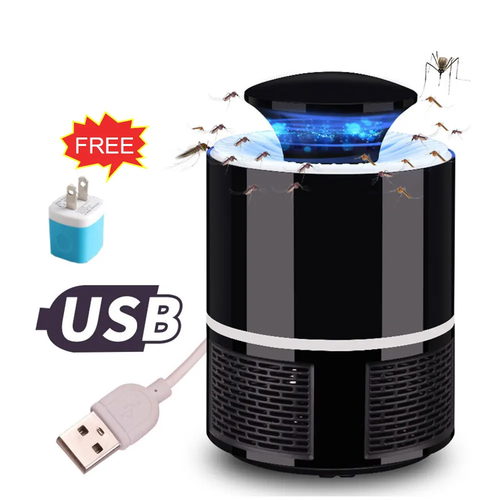 Amazon USB Powered UV LED Electric Mosquito Killer Trap Lamp for Indoor Outdoor