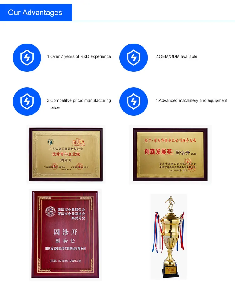 architecture extruded aluminum profile