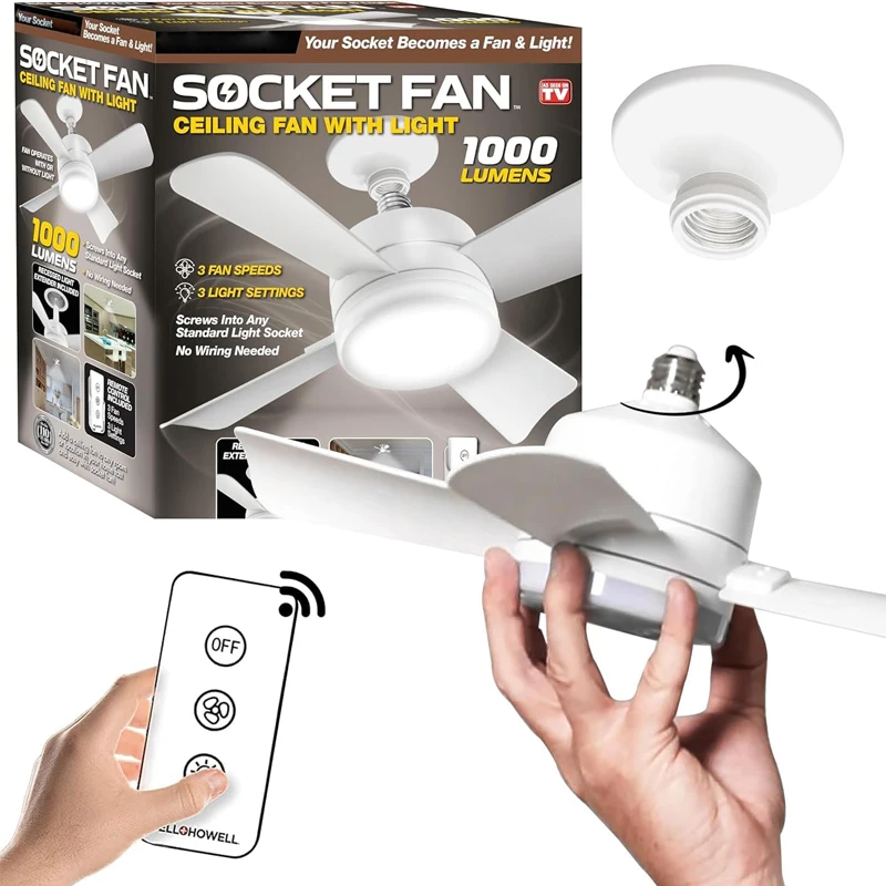 Ceiling Fan, LED, E26/E27 - detail 6