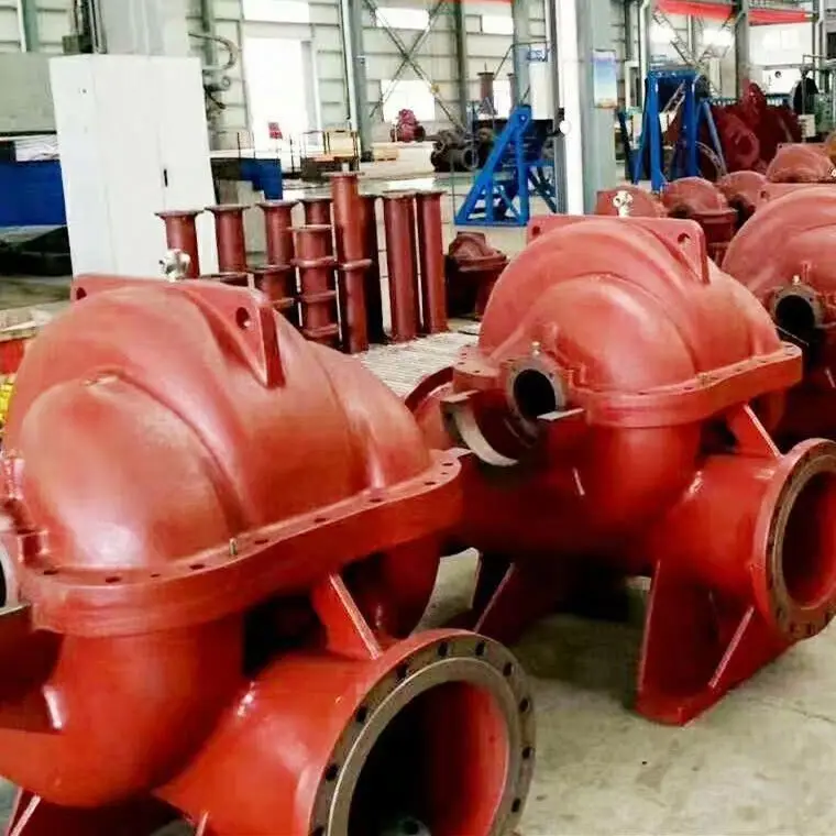 The factory supplies drainage irrigation pumps