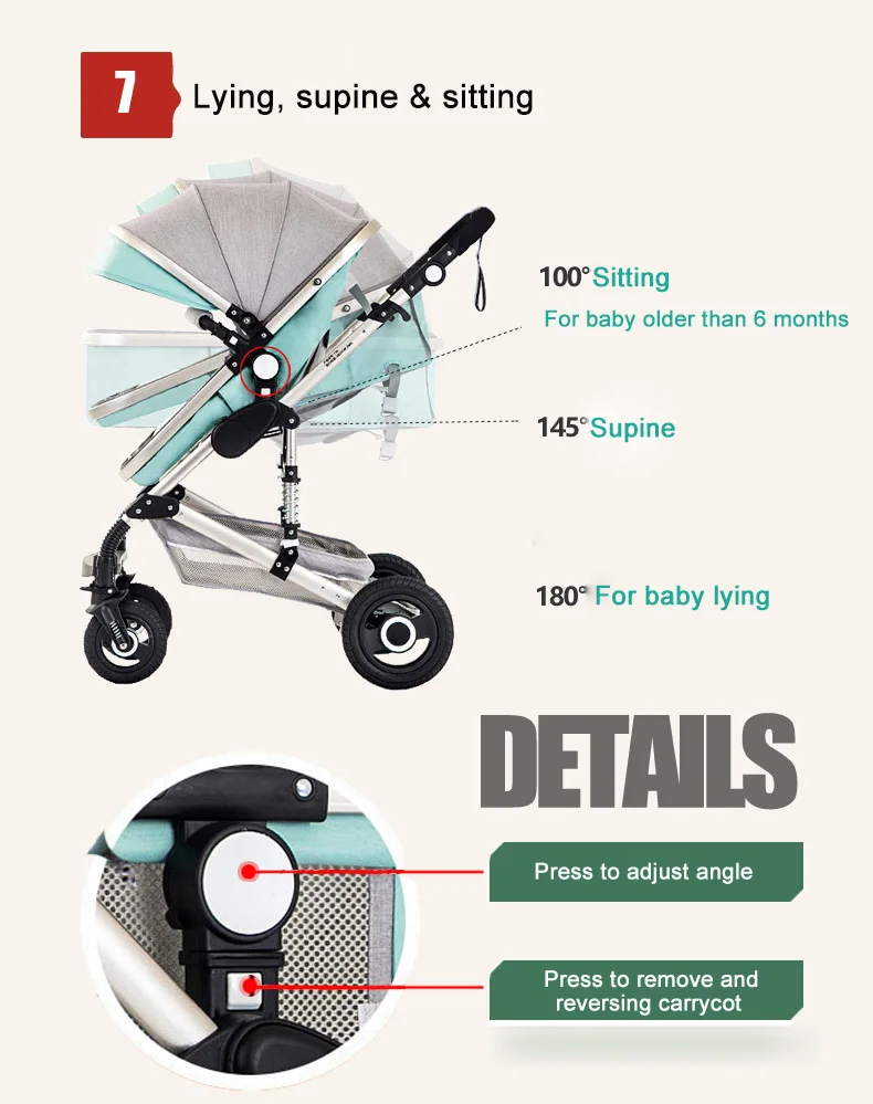 3baby stroller