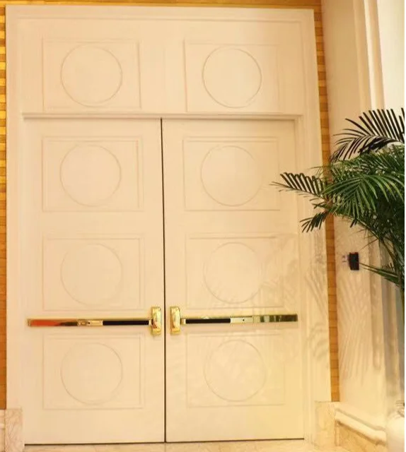 למעלה איכות פנים אש דלתות לרעש עץ חסין אש דלת עבור מלון