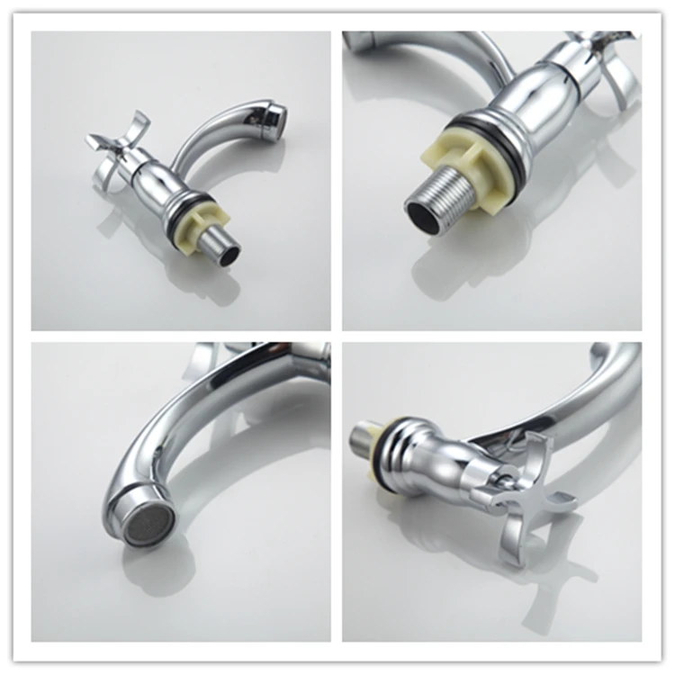 Modern new torx handle deck mounted basin faucet