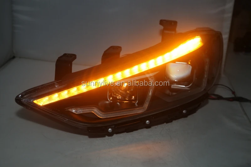 devil eye LED  headlight For HYUNDAI  Elantra  2017-2019   year LF