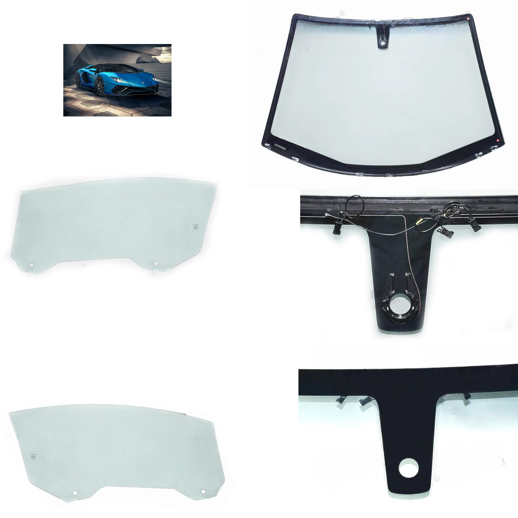 Aventador Windshield Glass Sunroof Car Glass Auto Glass Car