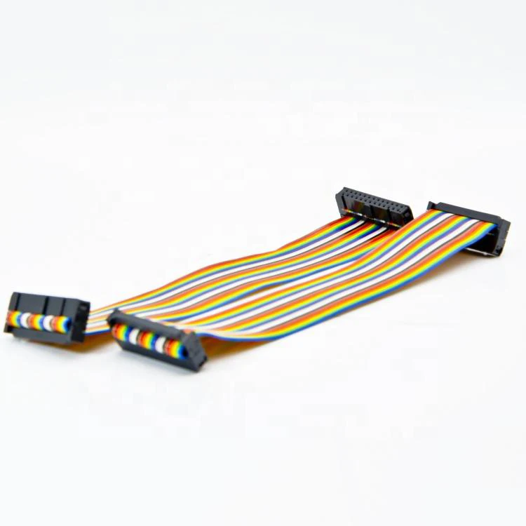 Female Idc Pcb Connector Awm Fpc Ffc 8 16 20 24 32 40 50 60pin Rainbow