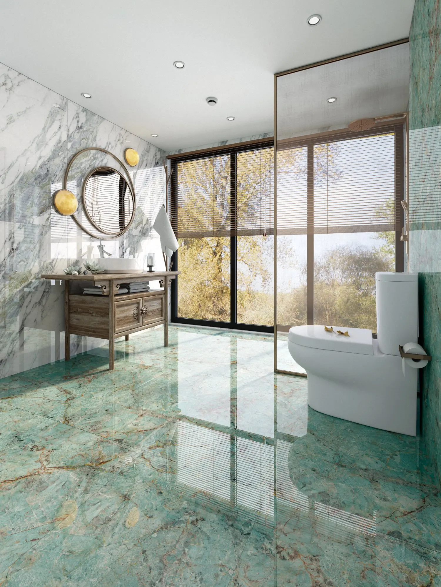 600 1200mm Floor Marble Porcelain Tile Green Interior Wall Tile Indoor Bathroom Buy Bathroom Floor Tile Marble Green Tiles Full Body Tiles Porcelain Tiles 60 120 600 X 1200mm Modern Living Room Porcelain