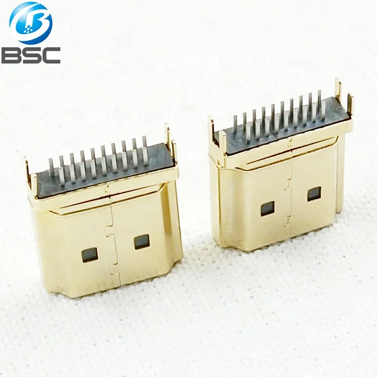 Gold HDMI Connector A Type Male Straddle Type-04.jpg