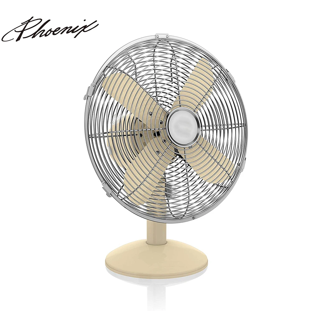 Table Fan, 12-Inch, Electric, Metal - detail 10