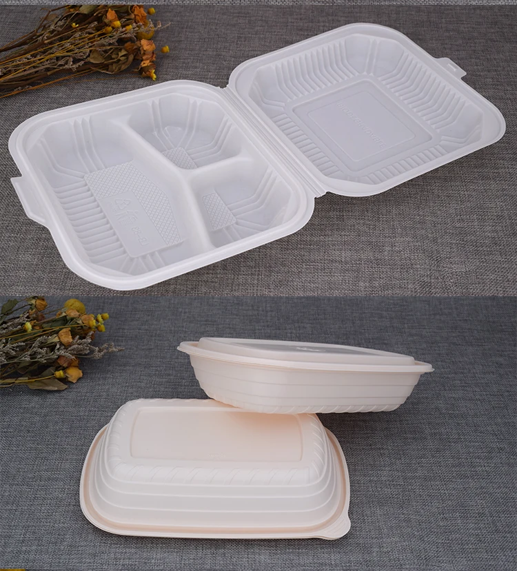 Corn Starch Food Container With Corn Starch Lid