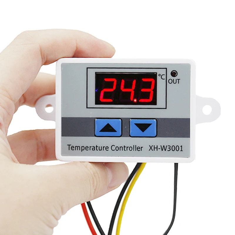 明洋W3001 Digital XH-W3001 Thermostat with NTC Sensor - Precision Control