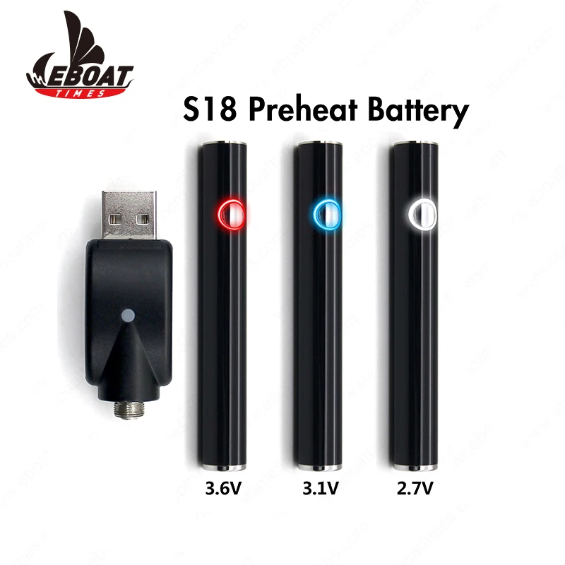 Rechargeable 280mah adjustment voltage CBD vaporizer pen cbd vape pen 510 thread vape pen