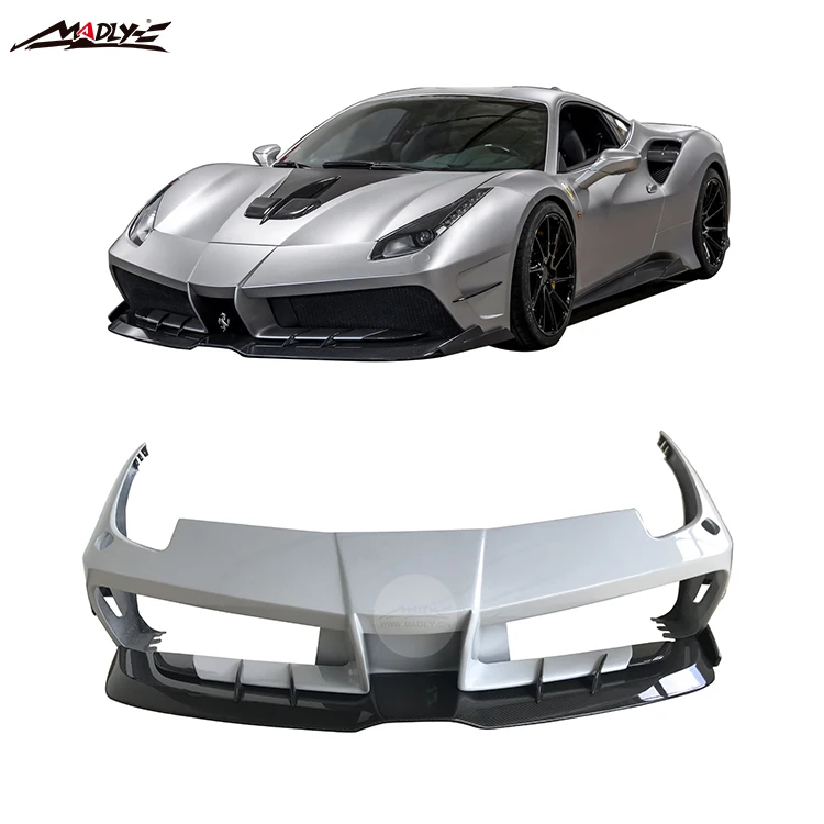 20152017 Misha Design Style Body Kits For Ferrari 488 Body Kits Gtb