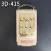 cosmetics art dry flower decorated 3D false nail tips acrylic nail tips