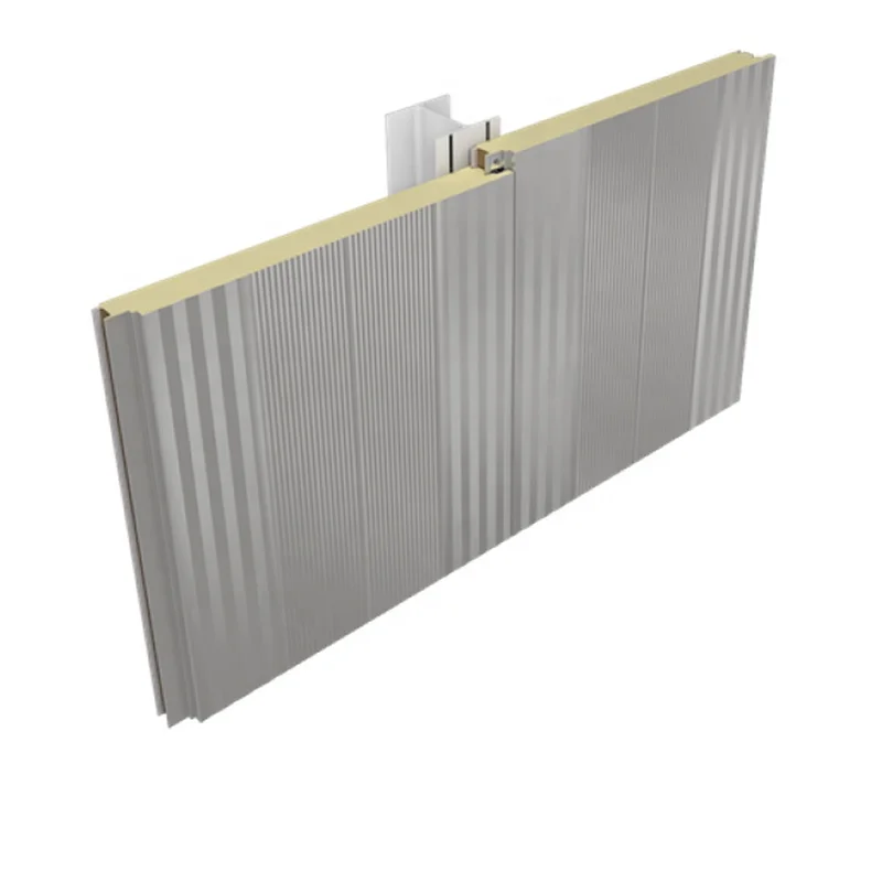 Low R-Value 100mm Thermal Insulation Polyurethane/Pu Sandwich Panel Price